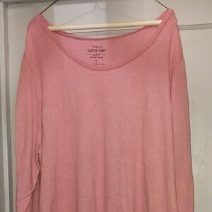 Torrid Super Soft Sleep Top Pink